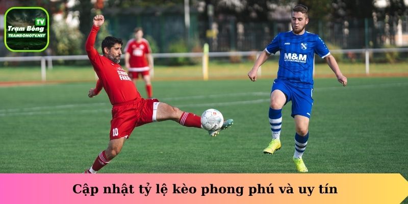 Cập nhật tỷ lệ kèo phong phú và uy tín
