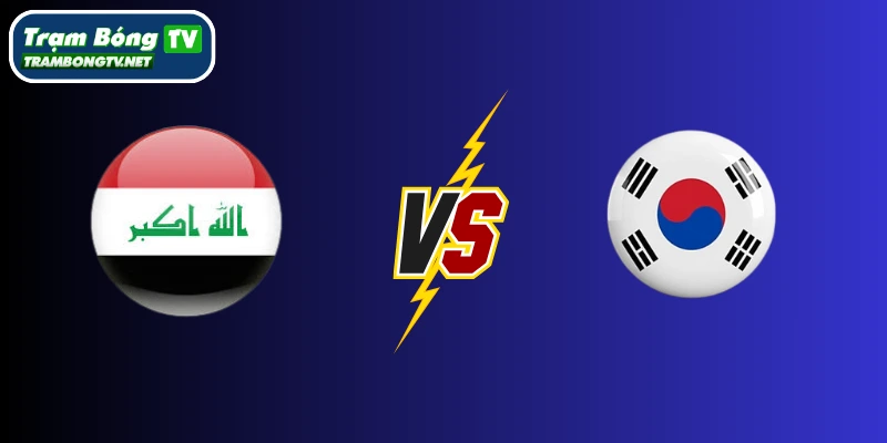 Soi kèo Iraq vs Hàn Quốc – Bảng B vòng loại World Cup châu Á, 01:15 ngày 06/06/2025