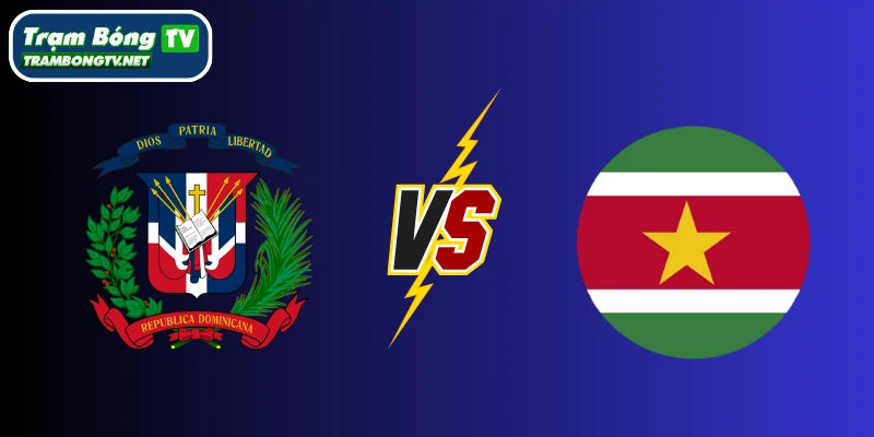 Dominican Republic vs Suriname